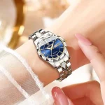 BINBOND Luxury Couple Watch – Stainless Steel Matching Set (Waterproof) - Image 4