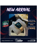 Poedagar 783 Ladies Watch – স্টাইলিশ স্টেইনলেস স্টিল রোমান্টিক ডিজাইন (ওয়াটারপ্রুফ)