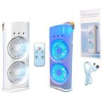 Premium Rechargeable Electric Fan with Remote Control (RIF-01) – USB Charging Portable Cooling Fan