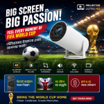 Magcubic HY300 Smart Mini Projector | 4K Supported WiFi 6 Android Projector - Image 4